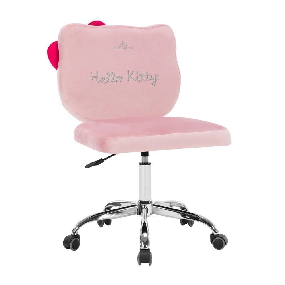 Hello Kitty® Kawaii Swivel Vanity Chair - Picture 3 of 9